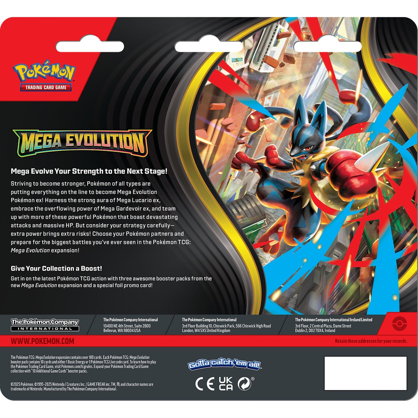 Mega Evolution 3-Pack Blister