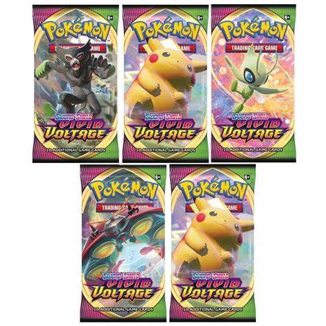 Sword & Shield Vivid Voltage Booster pack - Pokemontana