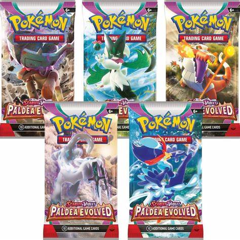 Scarlet & Violet Paldea Evolved Booster pack - Pokemontana