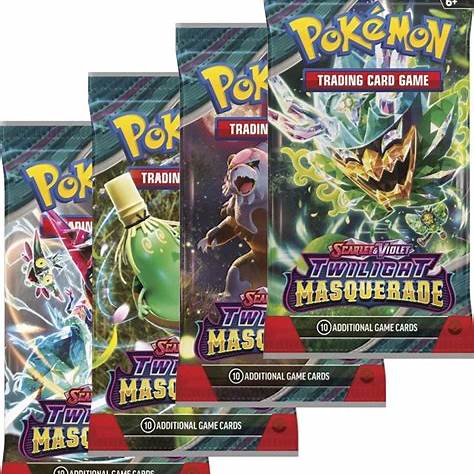 Scarlet & Violet Twilight Masquerade Booster pack - Pokemontana