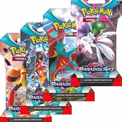 Scarlet & Violet Paradox Rift Sleeved Booster pack - Pokemontana