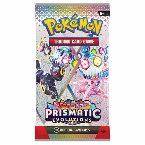 Scarlet & Violet Prismatic Evolutions Booster pack - Pokemontana