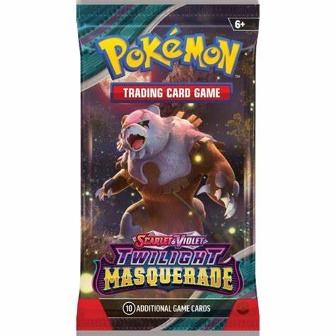 Scarlet & Violet Twilight Masquerade Booster pack - Pokemontana