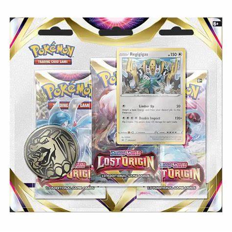 Scarlet & Violet Lost Origin 3-pack Blister - Pokemontana