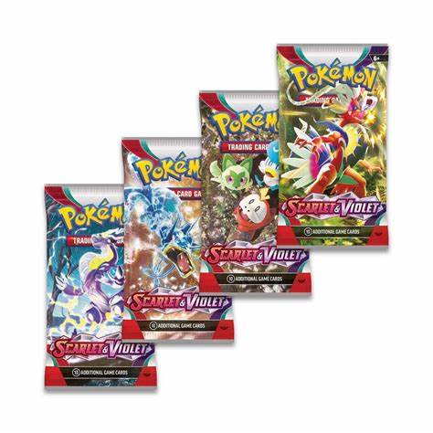 Scarlet & Violet Base Booster pack - Pokemontana