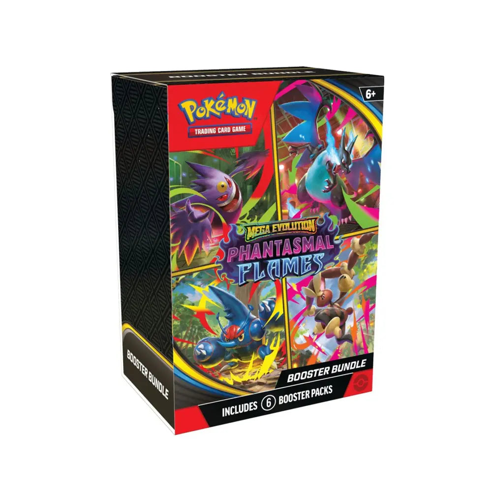 Pokémon TCG – Mega Evolution: Phantasmal Flames Booster Bundle