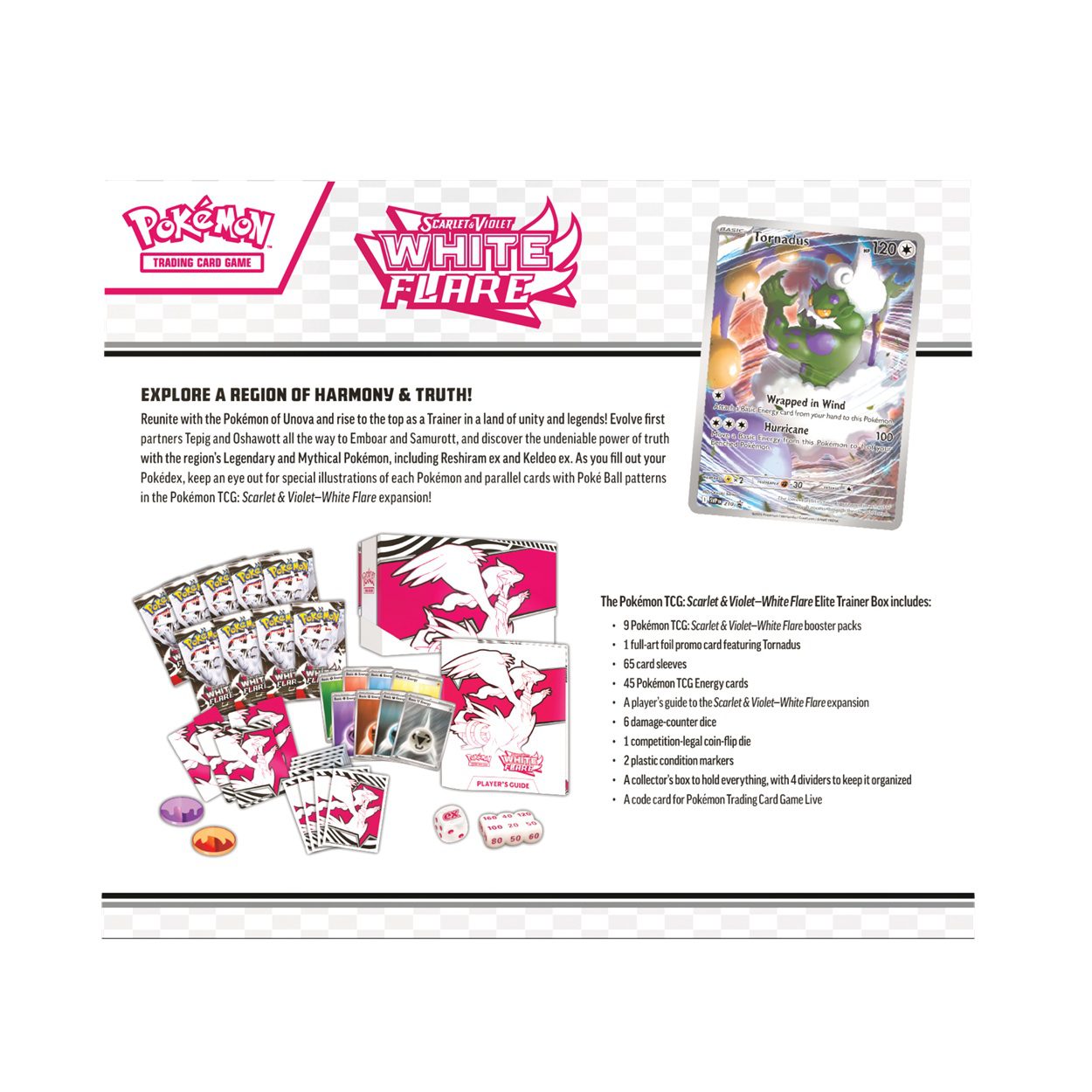 Pokémon TCG – Scarlet & Violet: White Flare Elite Trainer Box