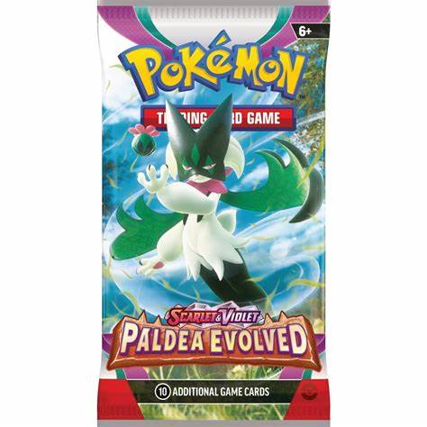Scarlet & Violet Paldea Evolved Booster pack - Pokemontana