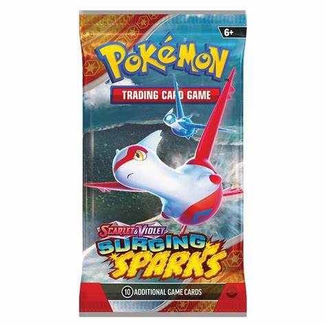 Scarlet & Violet Surging Sparks Booster packs - Pokemontana