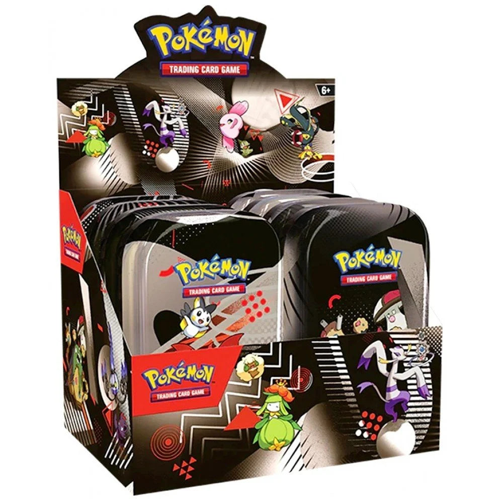 Scarlet & Violet Black Bolt & White Flare mini tin - Pokemontana